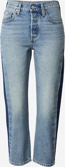 LEVI'S ® Jeans '501  Crop' i blå denim, Produktvisning