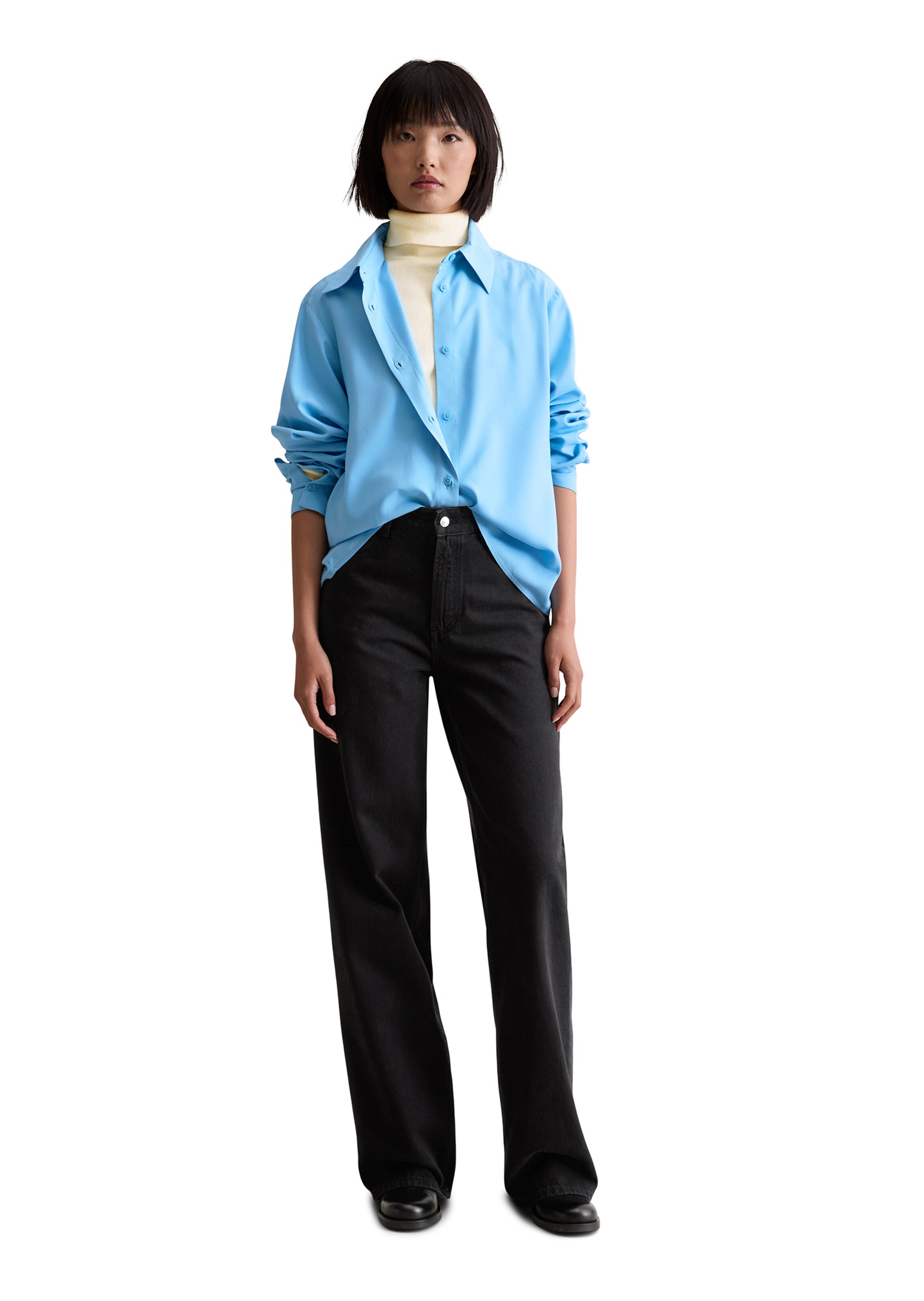 Marc O'Polo DENIM Bluse in Blau