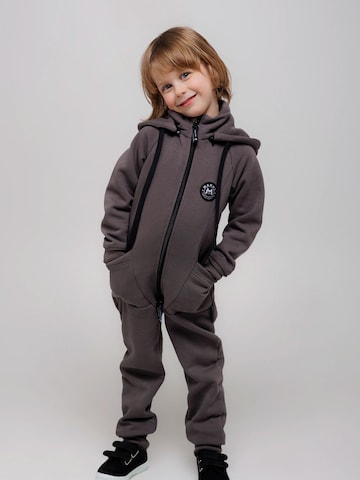 MANUL Overall 'Steel by MANUL - Smart BackZip'‌‌‌ in Grau: Vorderseite