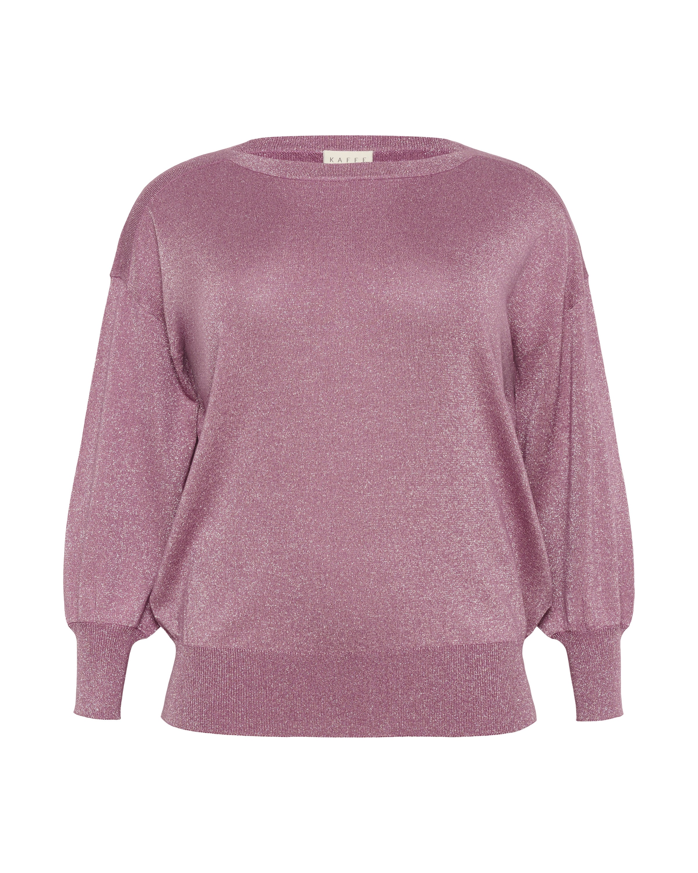 KAFFE CURVE Pullover 'KCregitta' in Pink: Vorderseite