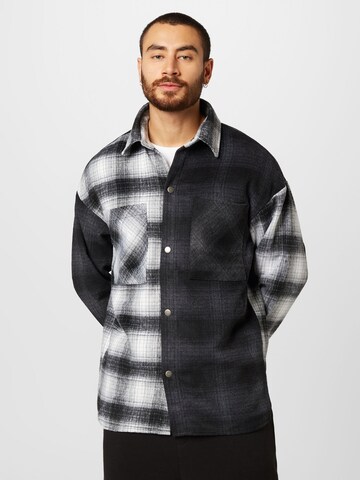 JACK & JONES Between-Season Jacket 'BANE' in Grey: front