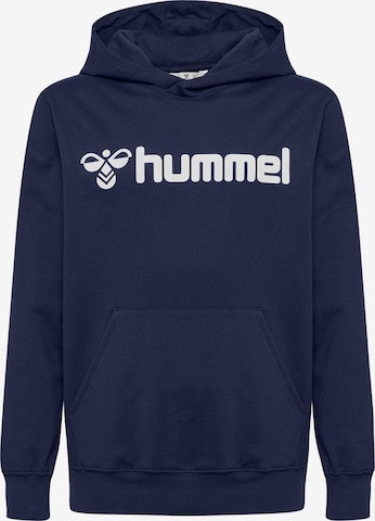 Hummel Sportsweatshirt 'Go 2.0' in Blau: Vorderseite