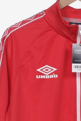 UMBRO Sweatshirt & Zip-Up Hoodie in L in Red
