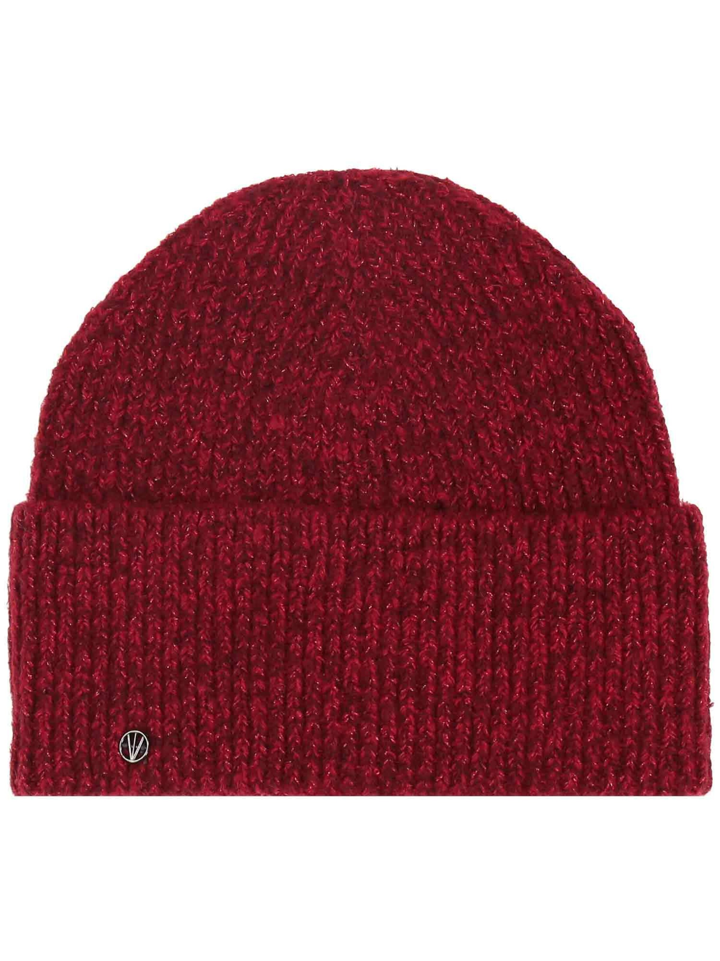 LOEVENICH Beanie in Red: front