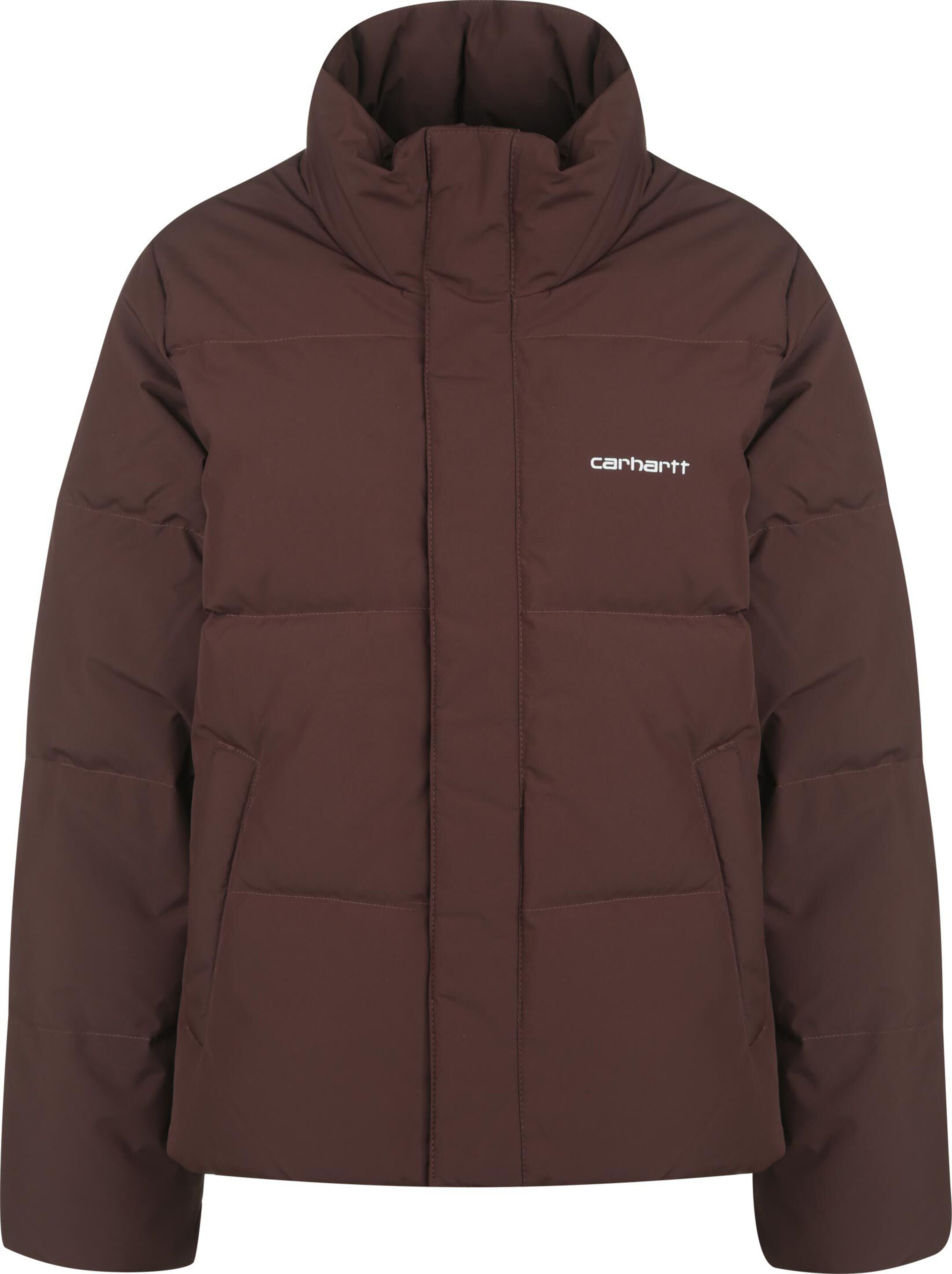Carhartt WIP Winterjacke 'Yanie' in Braun: Vorderseite