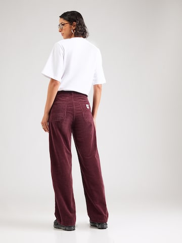 Loosefit Pantaloni di Carhartt WIP in lilla