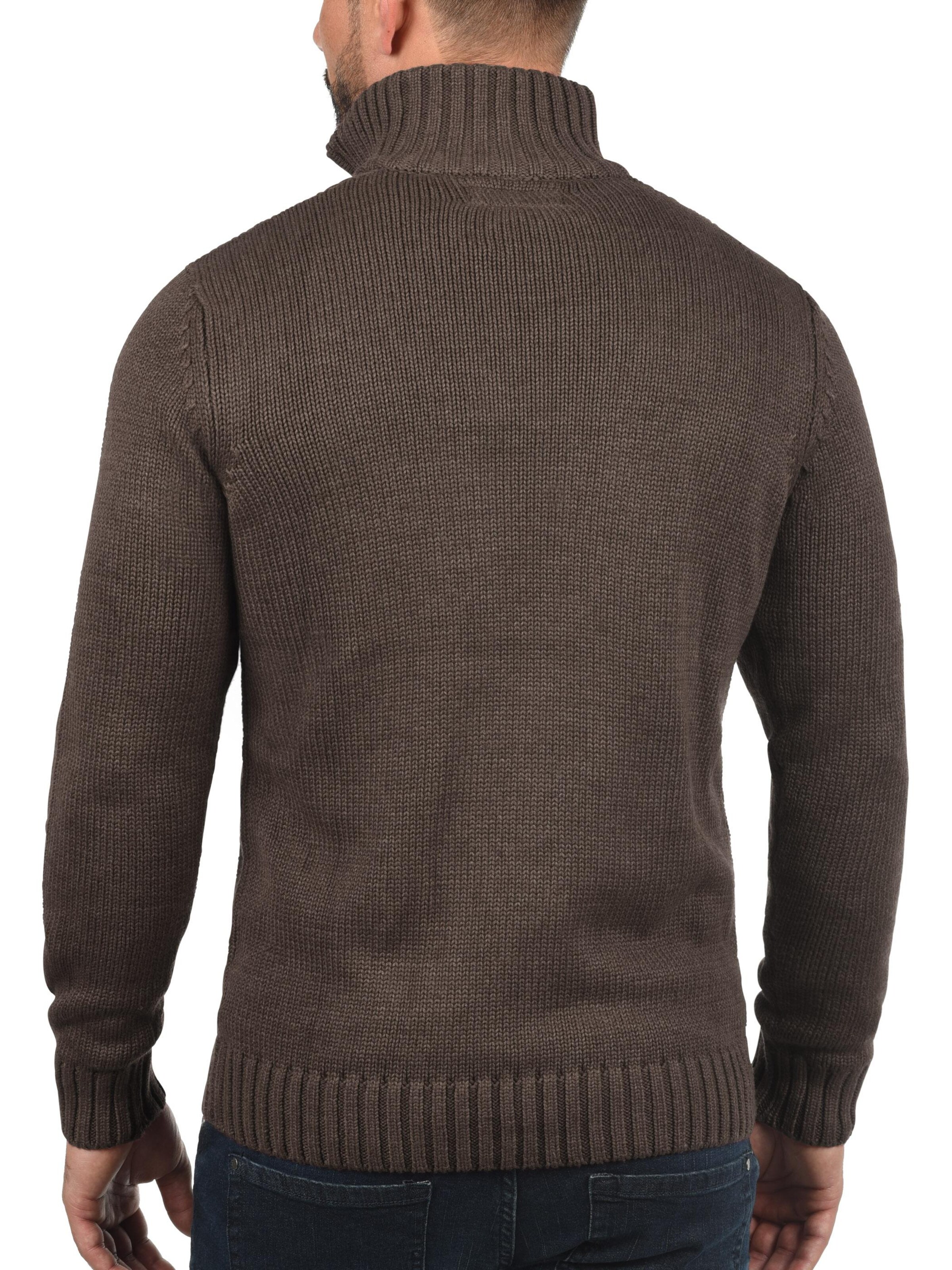 !Solid - Jersey 'Petro' en marrón