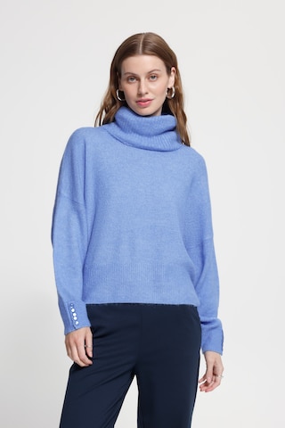 ICHI Pullover i blå: forside