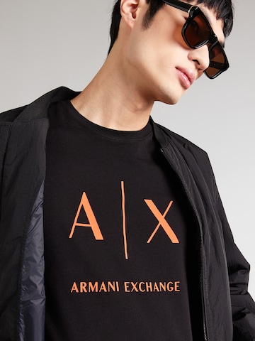 ARMANI EXCHANGE Μπλουζάκι σε μαύρο