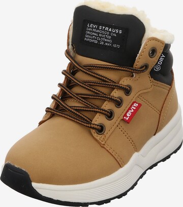 LEVI'S Boots 'NEW PEAK' in Brown: front