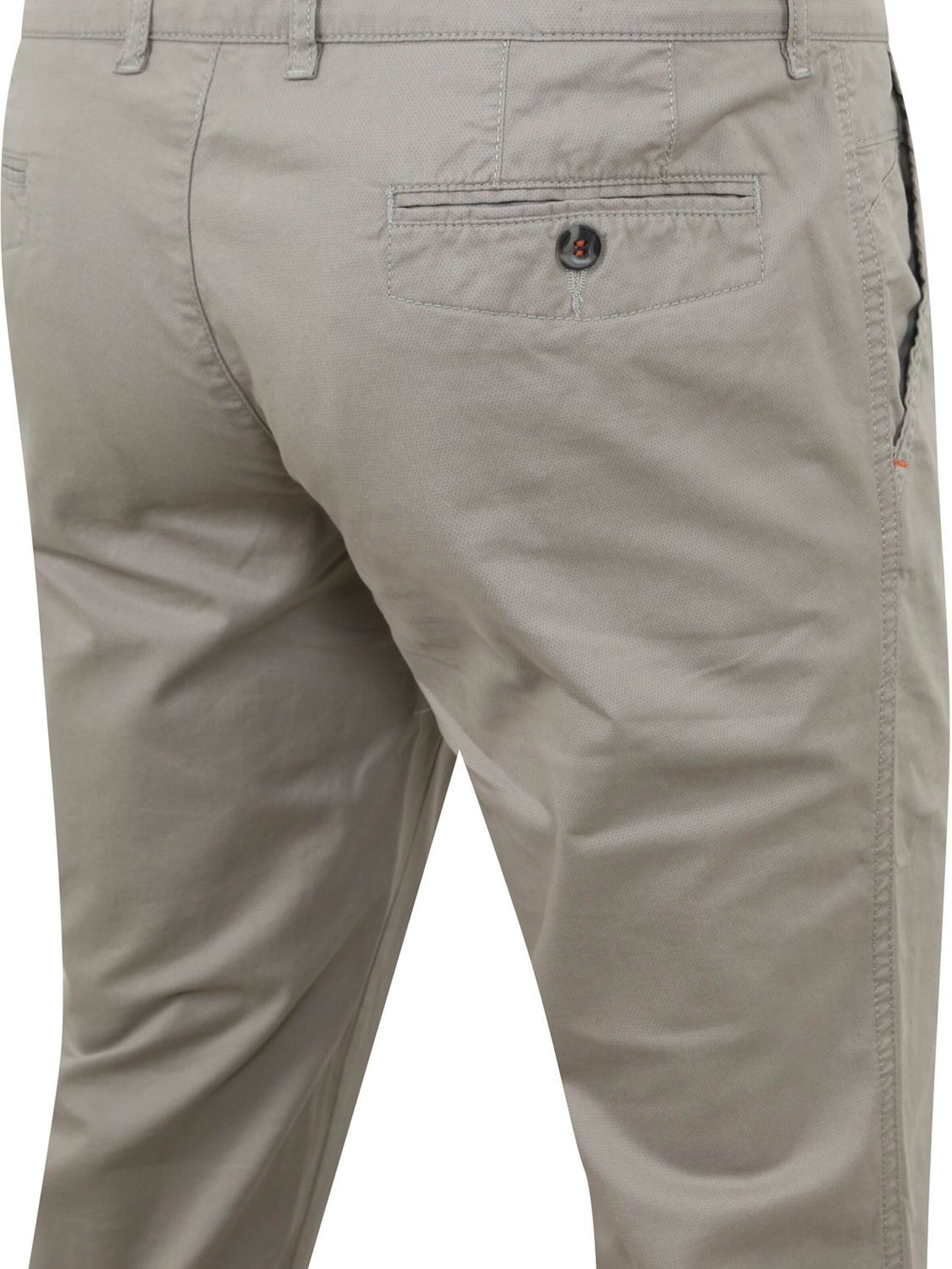 Suitable Slim fit Chino trousers 'Plato' in Grey