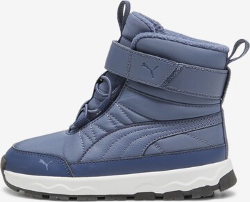 PUMA Snow Boots 'Evolve' in Blue: front