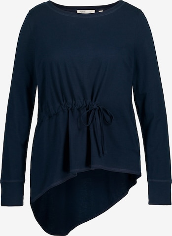 Ulla Popken Shirt in Blauw: voorkant