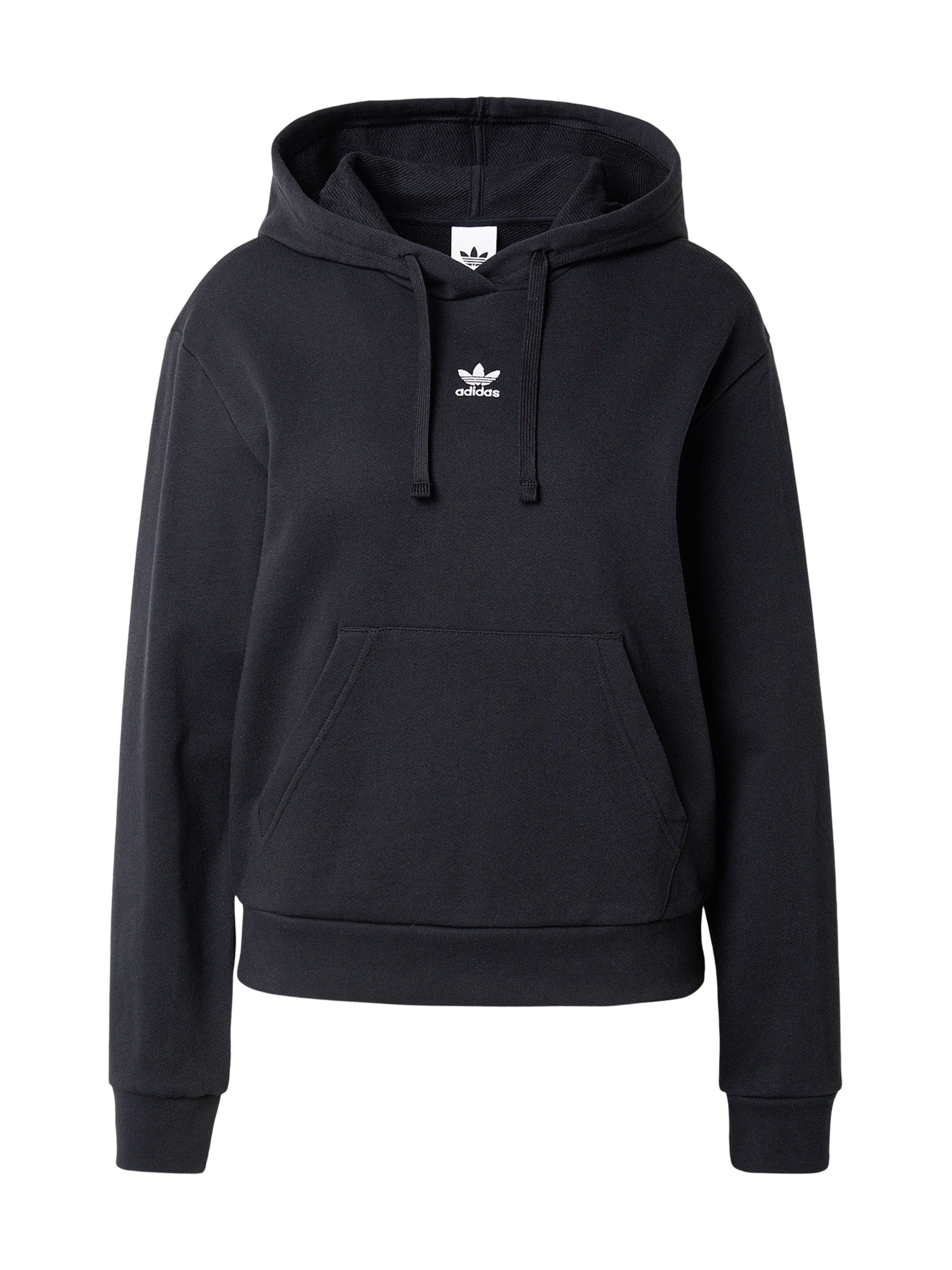 ADIDAS ORIGINALS Mikina 'ESS' – černá: přední strana