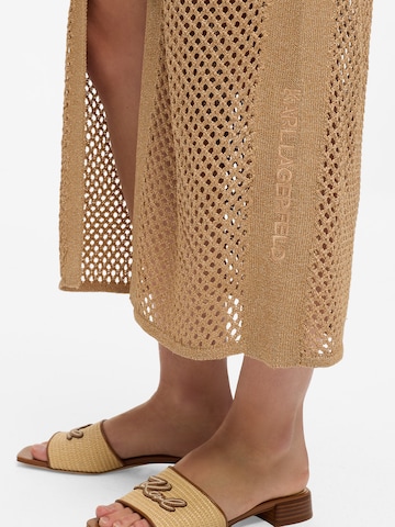 Karl Lagerfeld Shirt dress in Brown