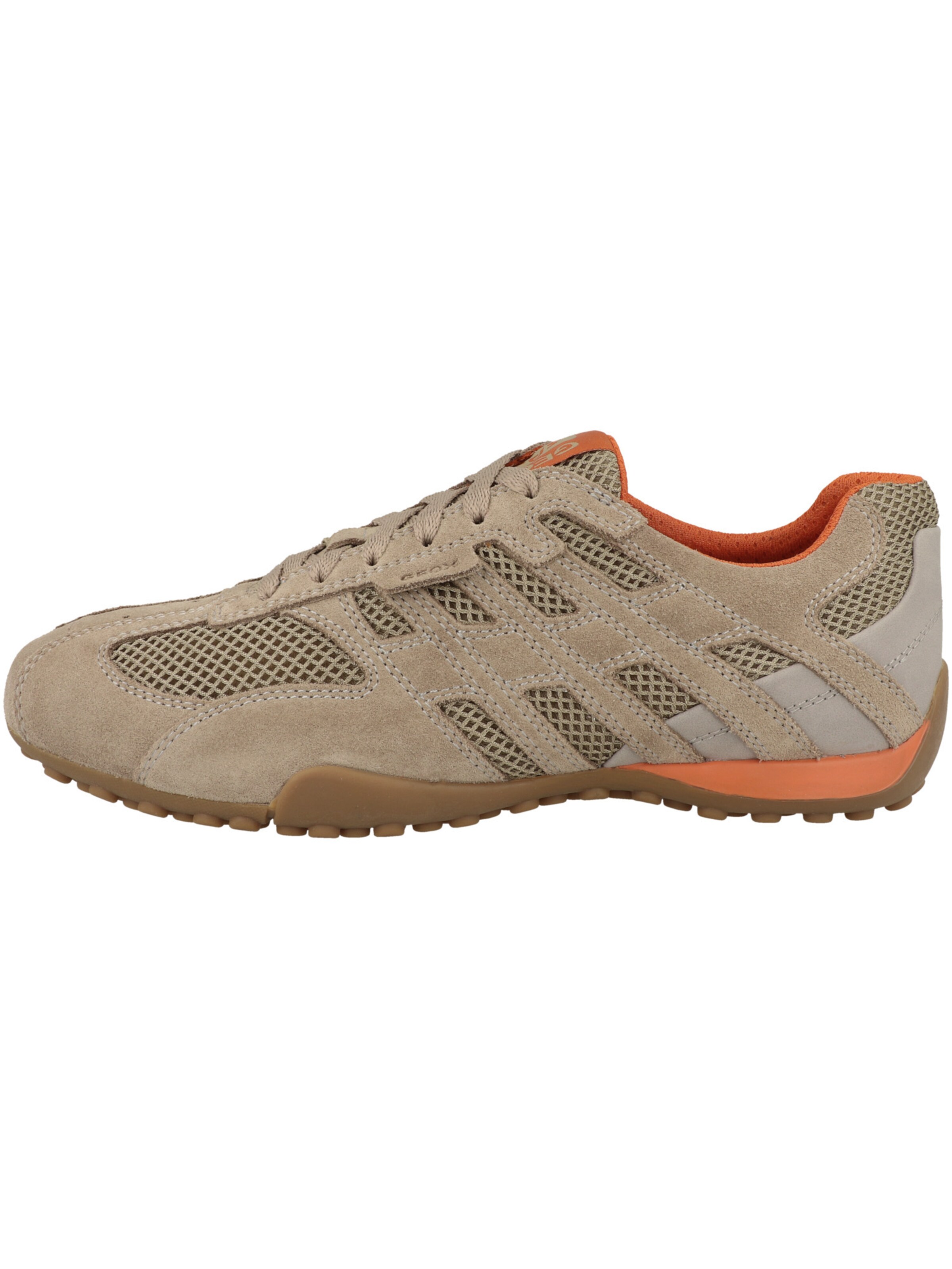 GEOX Matalavartiset tennarit 'Snake' värissä beige