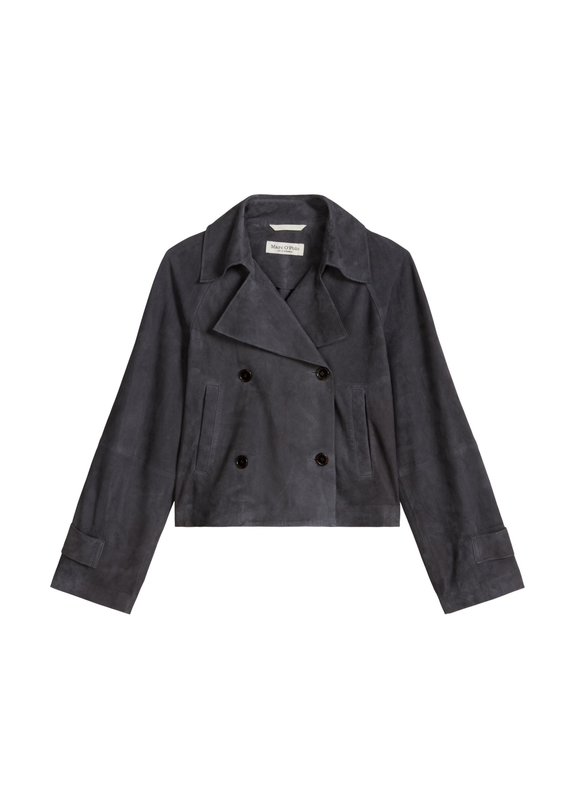 Marc O'Polo Tussenjas in de kleur Donkergrijs, Productweergave