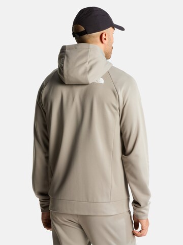 THE NORTH FACE - Sudadera con cremallera 'M REAXION 2.0 HOODED FULL ZIP JACKET' en beige