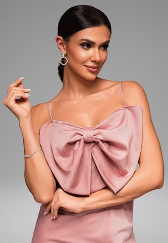 Ombre Avondjurk in Roze