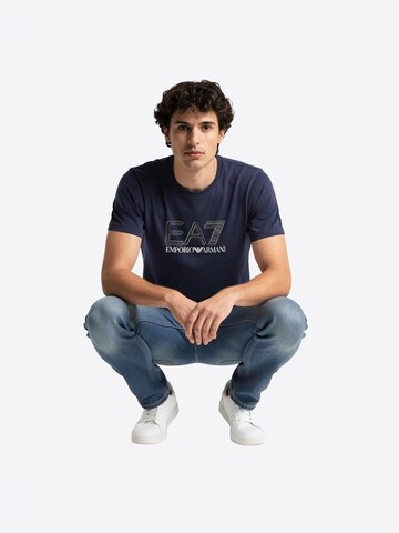 T-Shirt '7M001307U0002' EA7 Emporio Armani en bleu