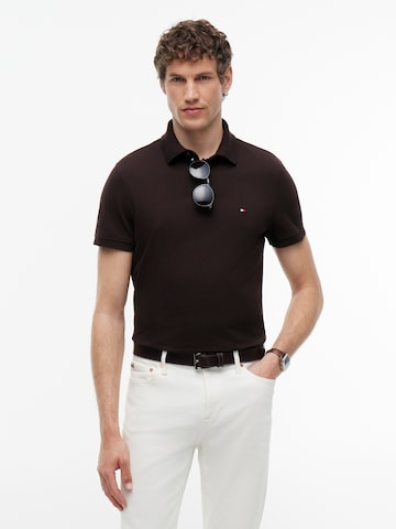 TOMMY HILFIGER Футболка 'CORE 1985' в Коричневый: спереди