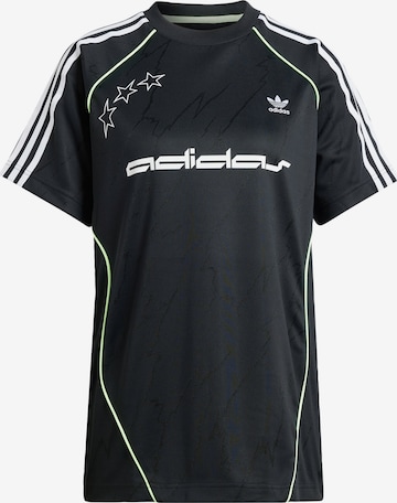 ADIDAS ORIGINALS Shirt in Black: front