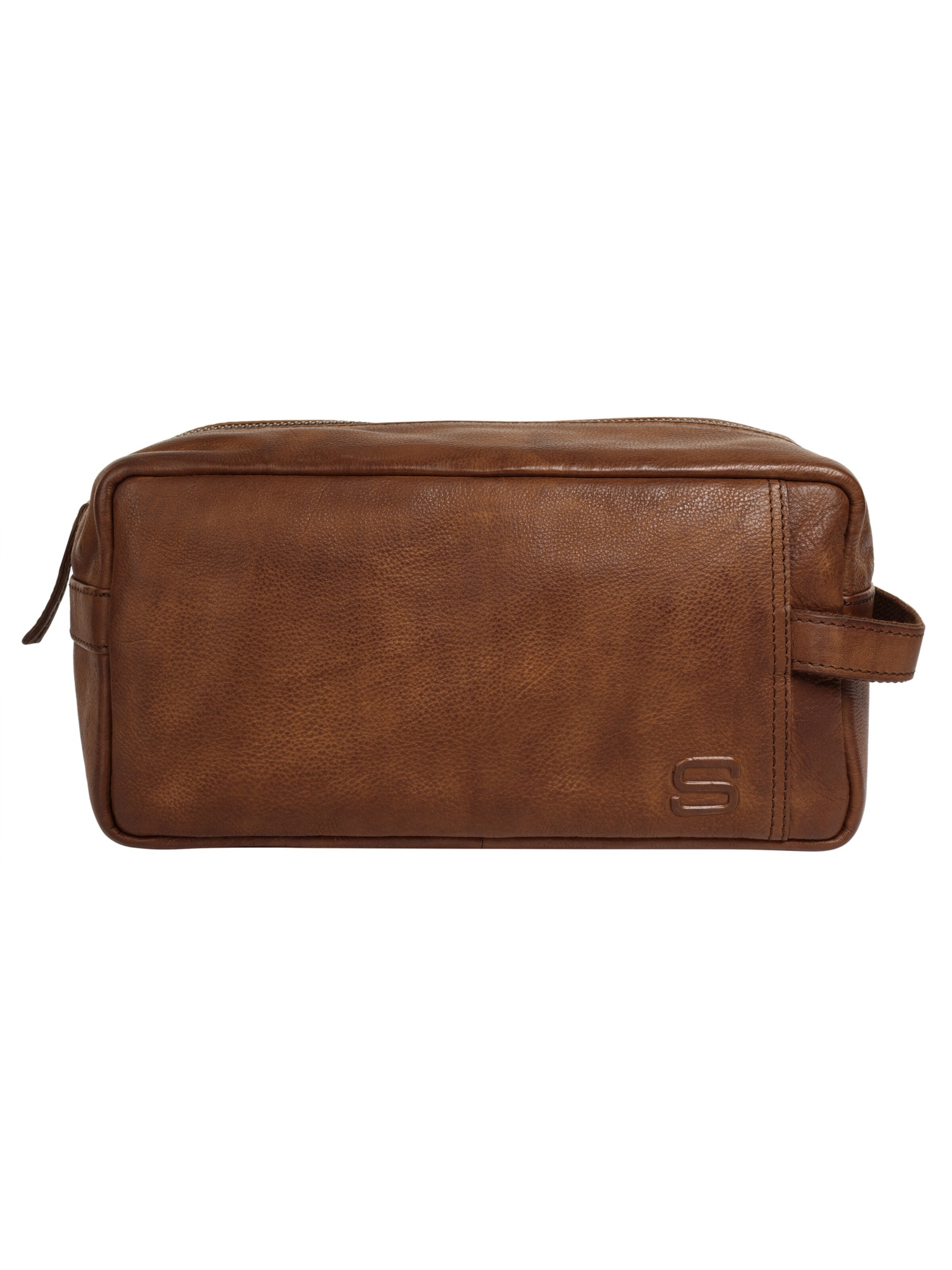 Spikes & Sparrow Toiletry Bag 'TOILETRY BAG' in Brown