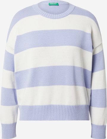 UNITED COLORS OF BENETTON Sweater in Purple: front