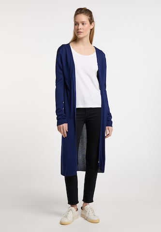 DreiMaster Maritim Knit Cardigan 'Maritim' in Blue: front