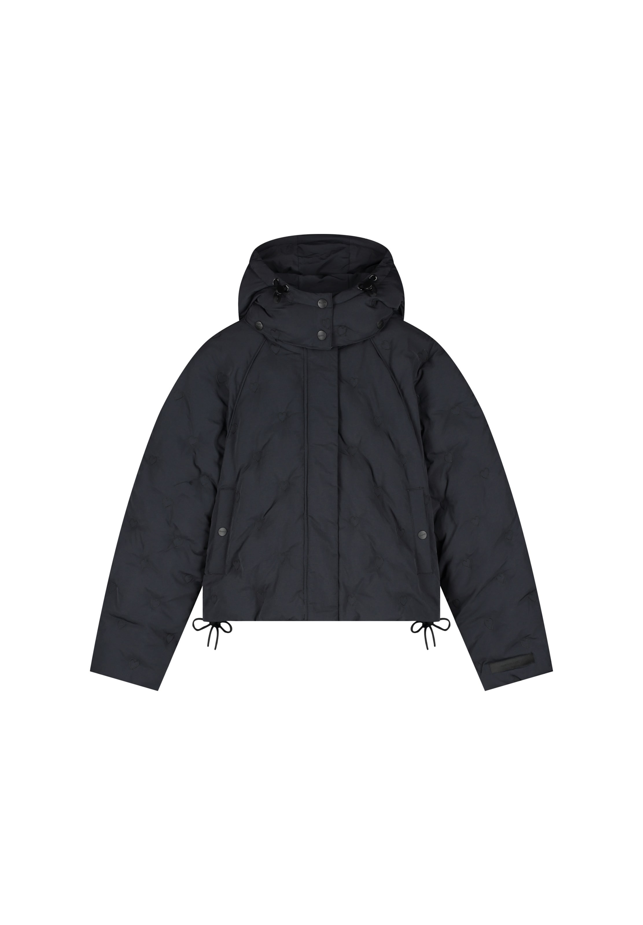 Veste mi-saison Fabienne Chapot en noir : devant