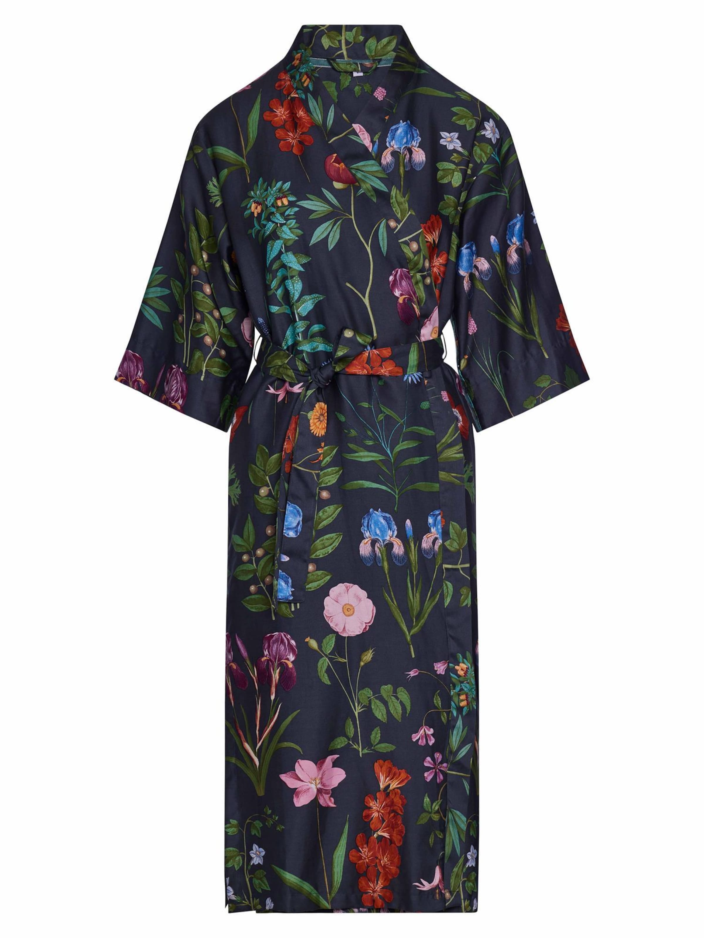 ESSENZA Kimono 'Ilona Marigold' in Blau: Vorderseite