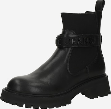 Pepe Jeans - Botas chelsea 'STACY GLOW' em preto: frente
