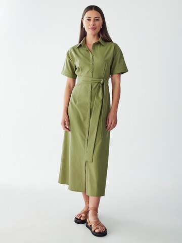 Willa Shirt dress 'SHERYL ' in Green: front