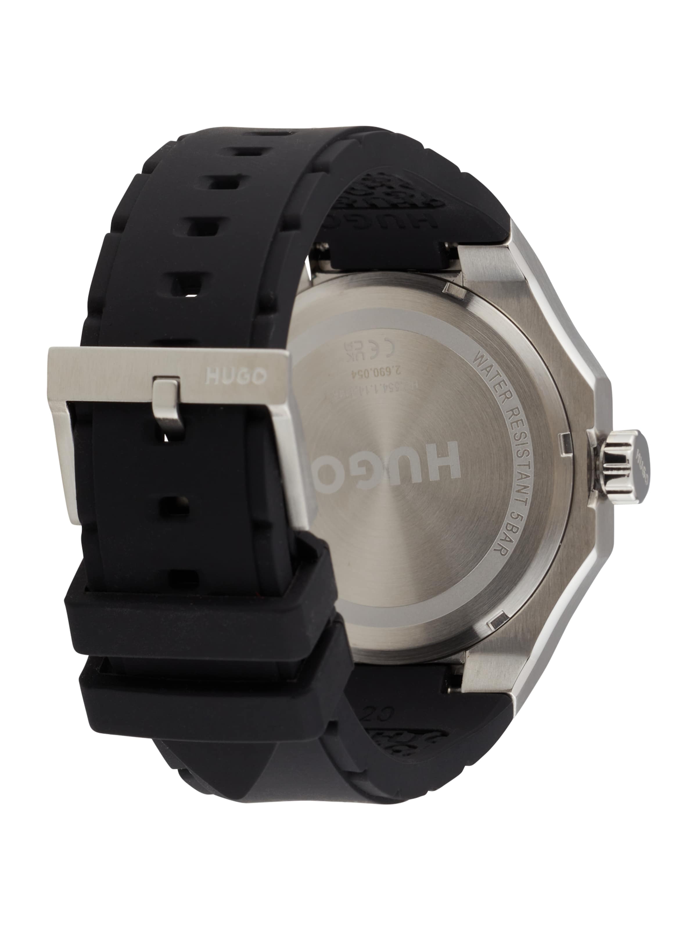 Montre à affichage analogique '#GRAIL' HUGO en noir