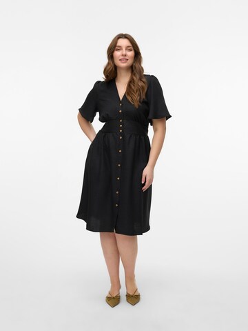 Vero Moda Curve Kjole 'VMCMelaney' i sort