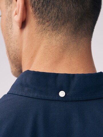 Coupe regular Chemise 'Oxford' Next en bleu