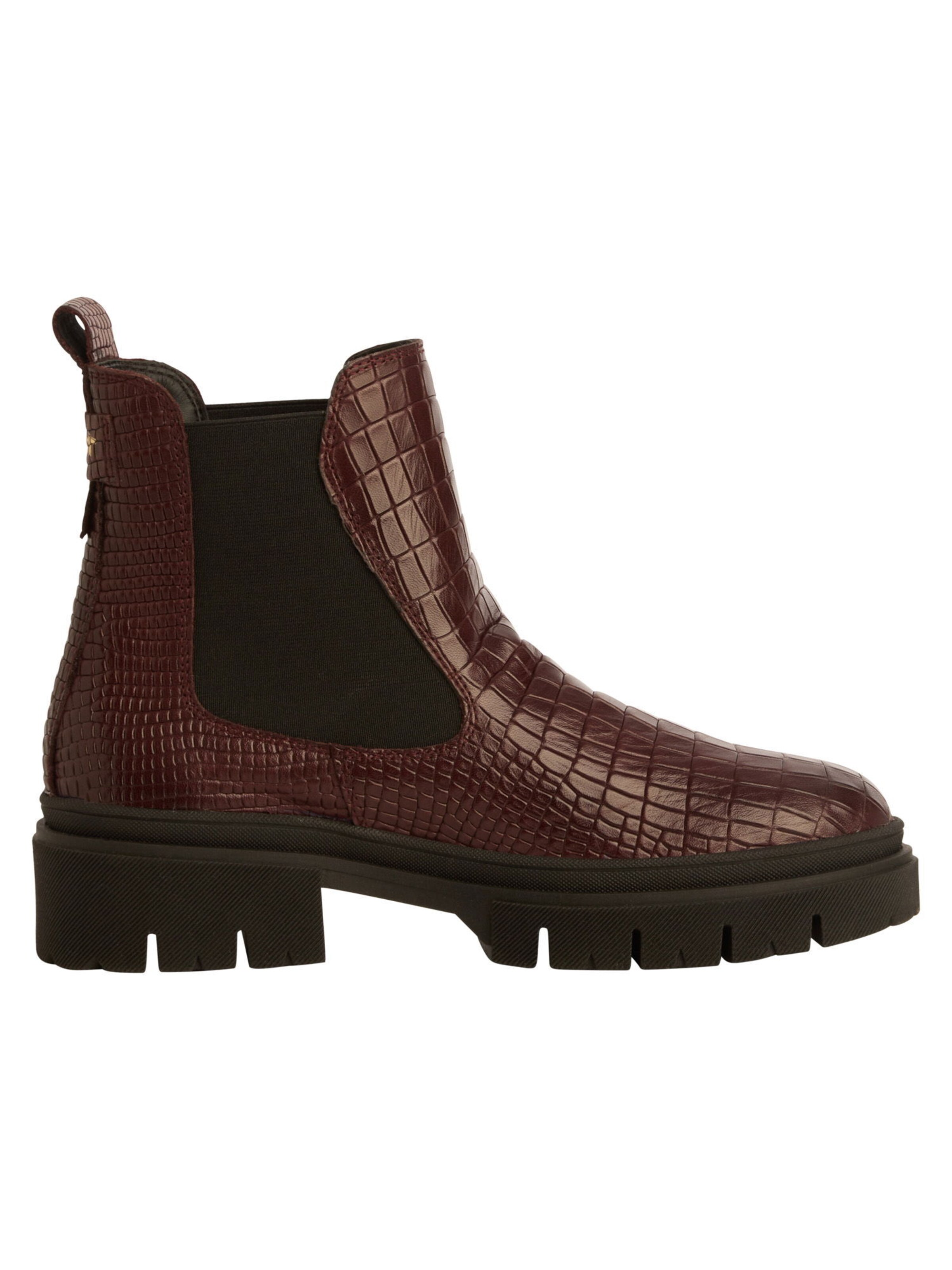 Chelsea Boots Tamaris en rouge