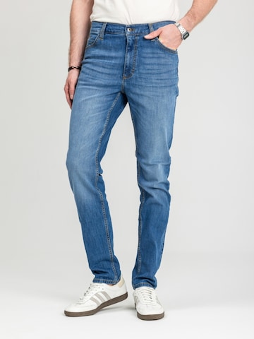Tapered Jeans 'Mustang Style Tramper Tapered Denim Blue 1018016 5000 623' di MUSTANG in blu