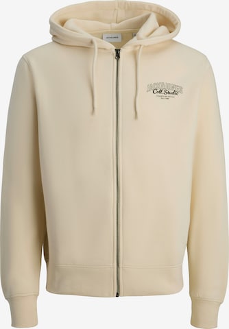 balta JACK & JONES Džemperis 'JJMAKOTO': priekis