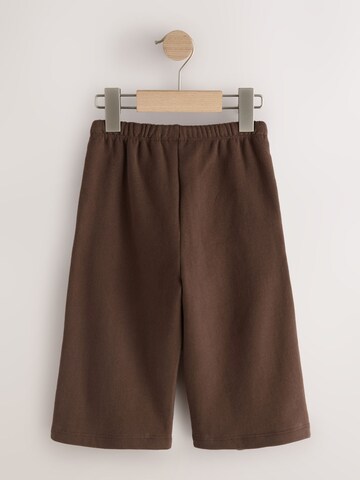 Wide Leg Pantalon Next en marron