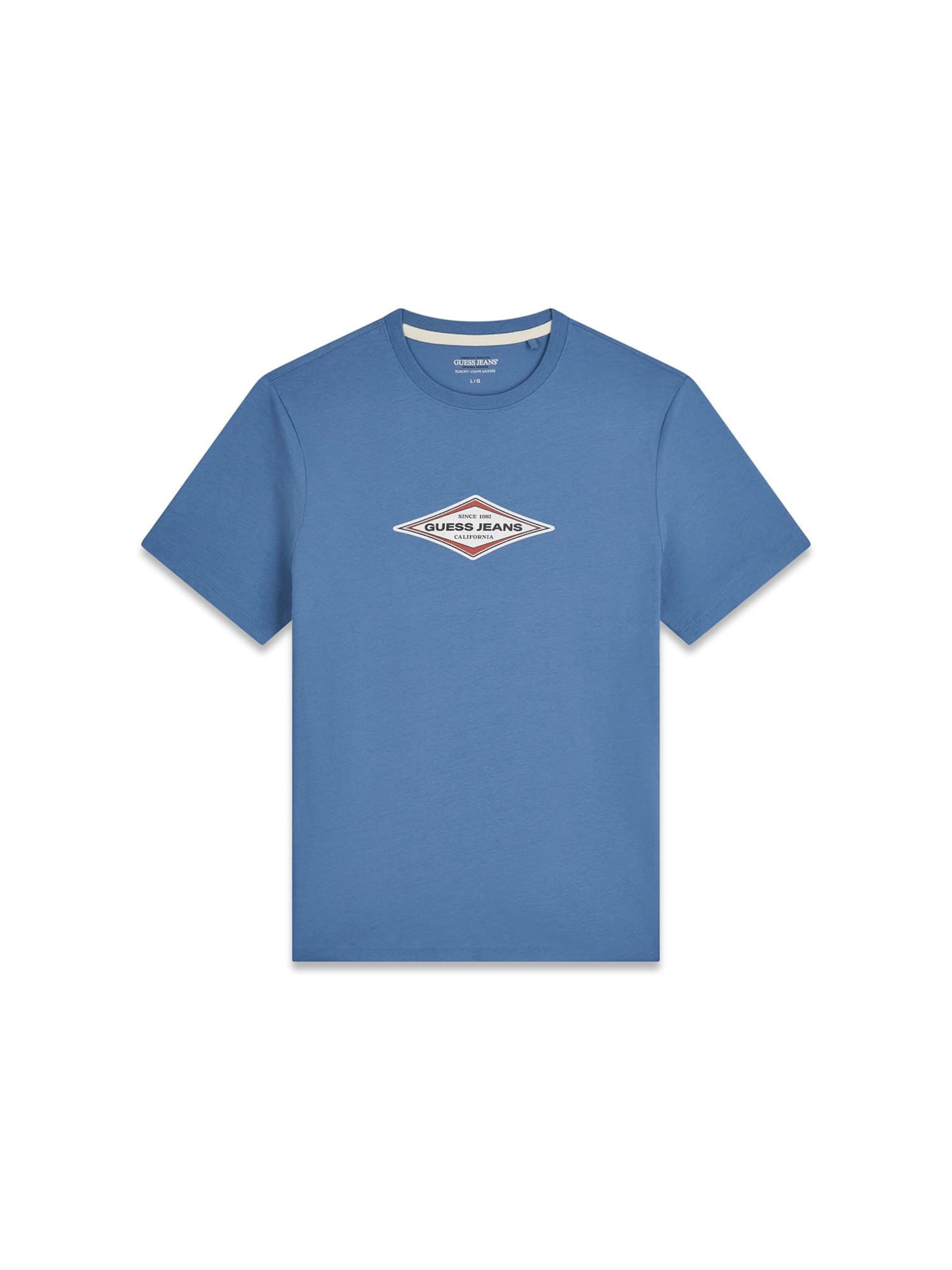 GUESS JEANS Shirt in Blue: front