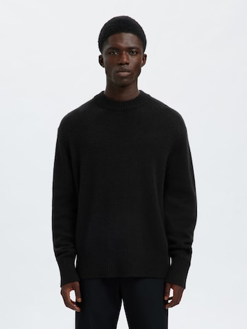SELECTED - Jersey en negro: frente