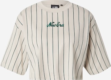 NEW ERA - Camisa em bege: frente