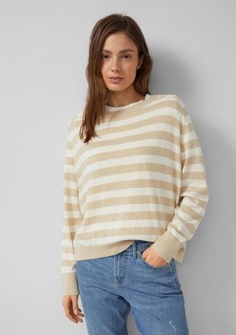 Pull-over s.Oliver en beige : devant