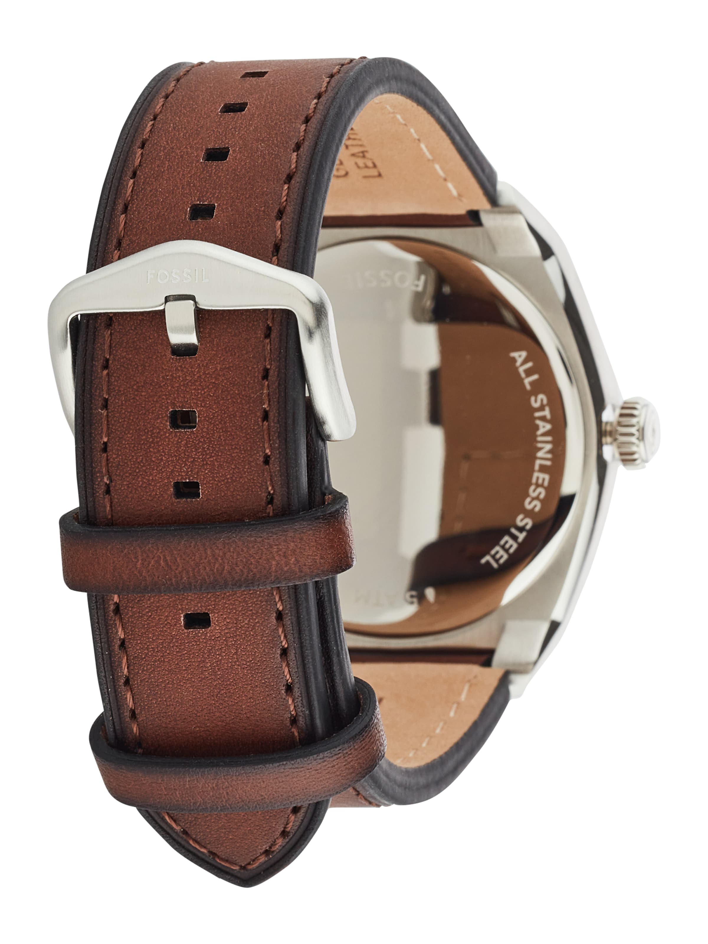 FOSSIL Uhr 'Everett' in Braun