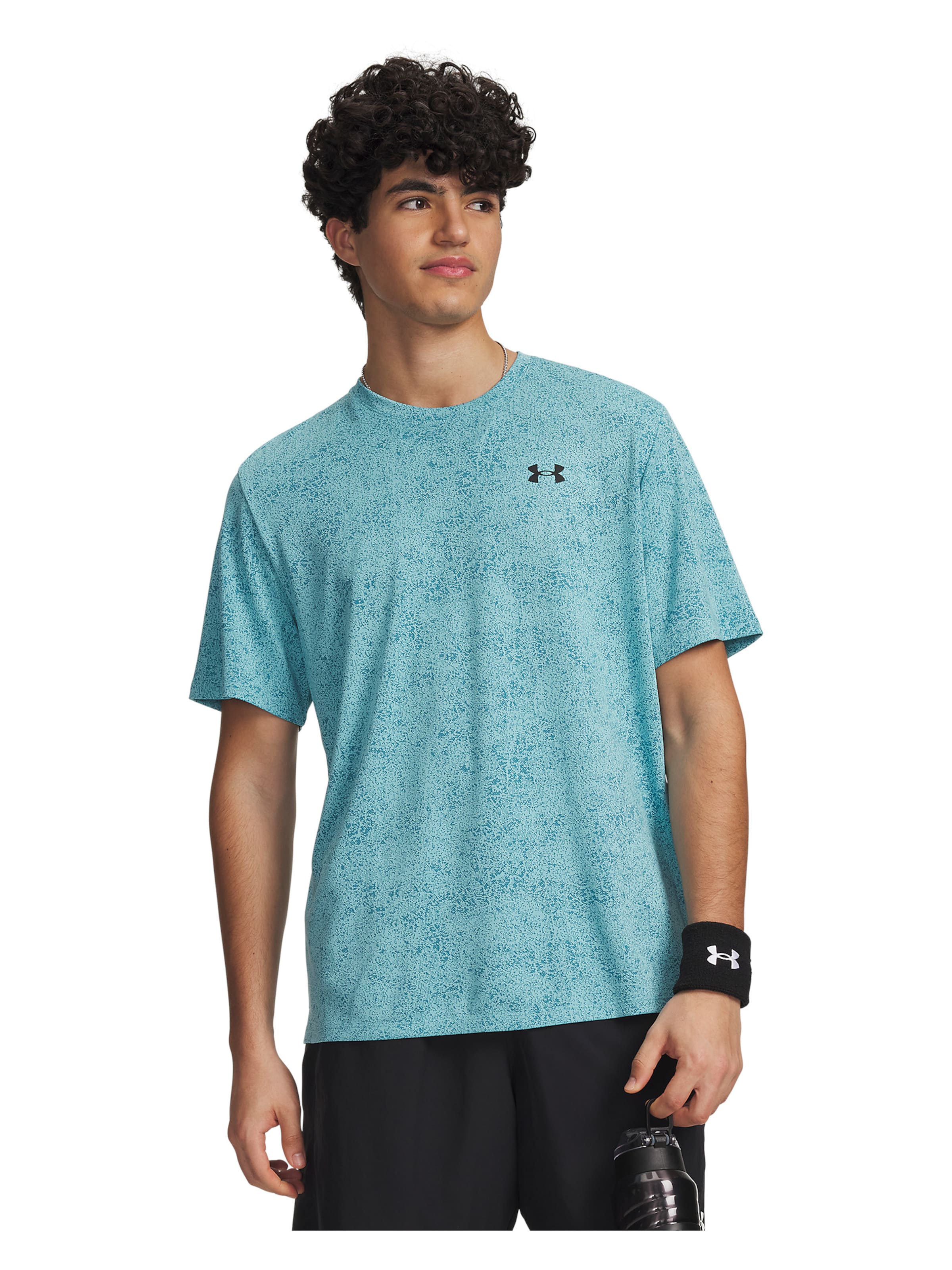 UNDER ARMOUR Performance shirt in Blue: front