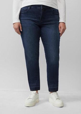 s.Oliver Skinny Jeans in Blauw: voorkant