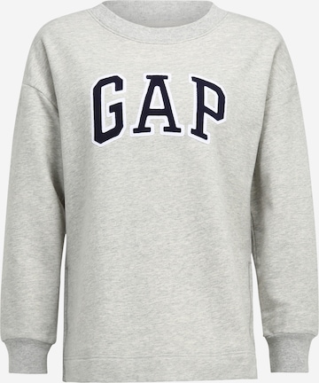 Gap Petite Majica | siva barva: sprednja stran