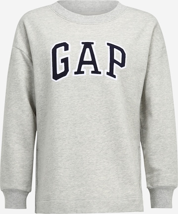 Gap Petite Sweatshirt in Grey: front