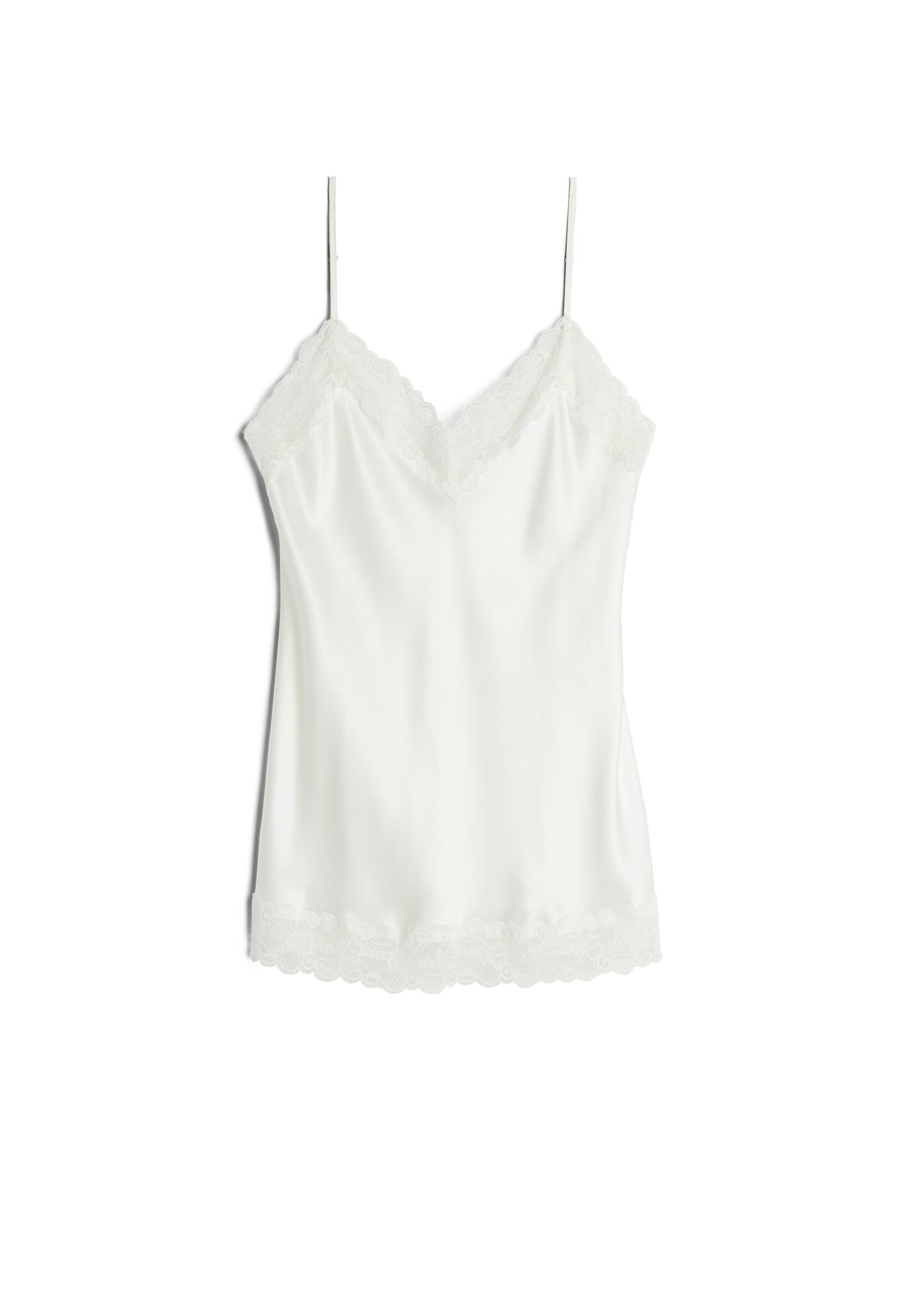 INTIMISSIMI Schlafshirt in Weiß: Vorderseite